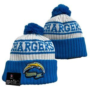 NWT Los‎ Angeles Chargers Sport Knit Pom Beanie Fleece Lining OSFA Unisex